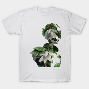 White Wildflower Woman T-Shirt